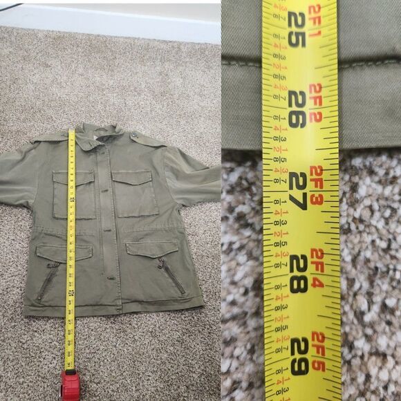Joie NWT Olive Green Jenita Utility Jacket Size XS NWT - Picture 10 of 16